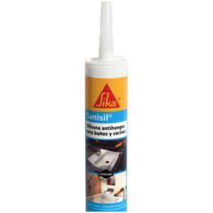 Sika Sanisil Silicona Antihongos Para Baños Y Cocinas