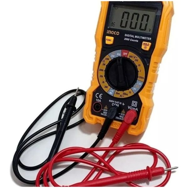 Tester Multimetro Digital Ingco Dm200 Iec1010 Profesional