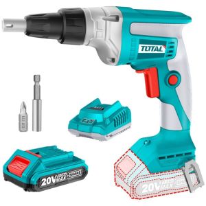 Atornillador Yeso Drywall Total 20v, Con Batería Y Cargador