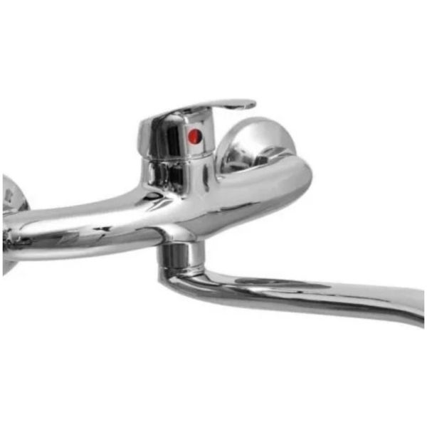 Monocomando Cocina Pared 20cm Rimontti 35 Mm Pico Bajo 50473