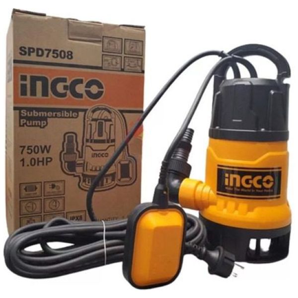 Bomba Sumergible Aguas Sucias 750w Ingco -ferreteria Chaplin