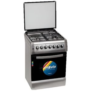 Cocina Combinada 3 Hornallas Y 1 Disco Eléctrico Inox - Orig