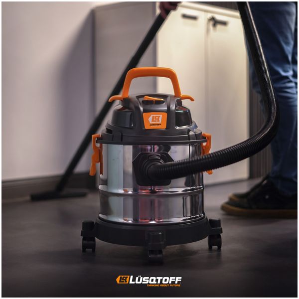 Aspiradora Ind 1 Motor Polvo Líquido 15 Litros Lusqtoff - Imagen 5
