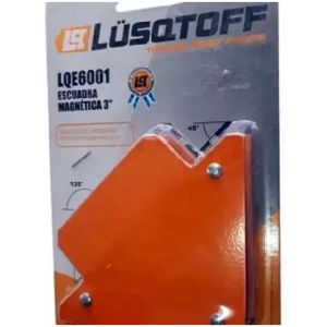 Escuadra Magnética Soldar Carpintero 100mm 23kg Lusqtoff K37