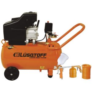 Compresor De Aire Eléctrico Portátil Lüsqtoff Lc-2550bk 50l