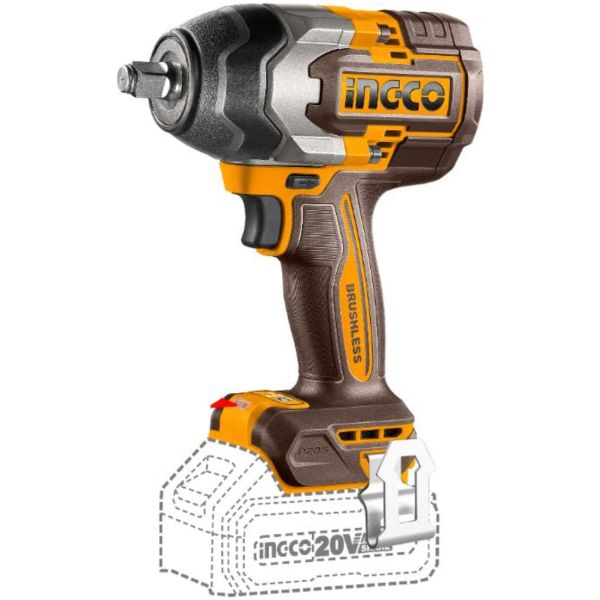 Llave De Impacto 850nm 20v P20s C 2bat+carg+valija - Imagen 4