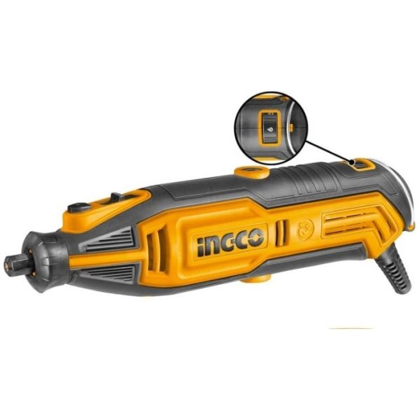 Mini Torno 130w (mod Nuevo) C Accesorios Ingco Mg13328 - Imagen 2