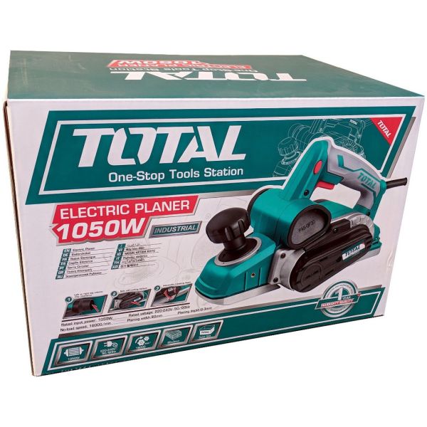 Garlopa, Cepillo Eléctrico Total 1050w - Línea Industrial - Imagen 3