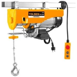 Aparejo Eléctrico Tolsen 1000k - 1600w -12 Mts - Industrial
