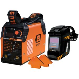 Soldadora Inverter Lüsqtoff Mega Iron 100 +máscara+escuadras