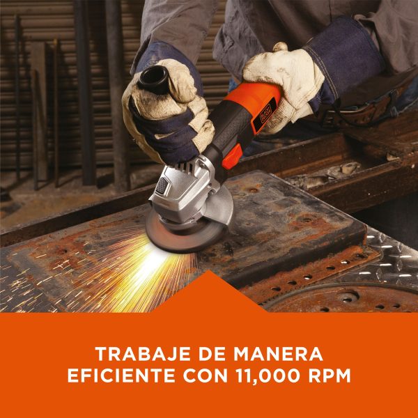 Amoladora Angular Black+decker G720n 820w 115mm 220v - Imagen 4