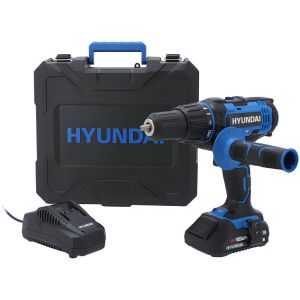 Taladro Atornillador Con Percutor A Batería Hyundai Hykci20