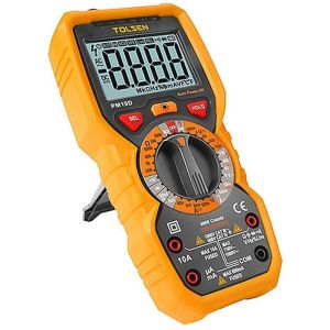 Tester Digital Multímetro Industrial Tolsen 38033 Lcd
