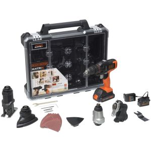 Set De Herramientas Black + Decker 6 En 1 Matrix 20v Litio