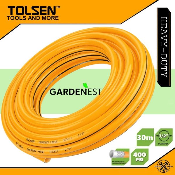 Manguera Jardín Reforzada 1/2 PuLG X 30 Mts. Tolsen 57213 - Imagen 2