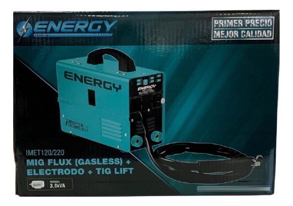 Inverter Mig Electrodo Tig 120 Amp Energy - Imagen 5