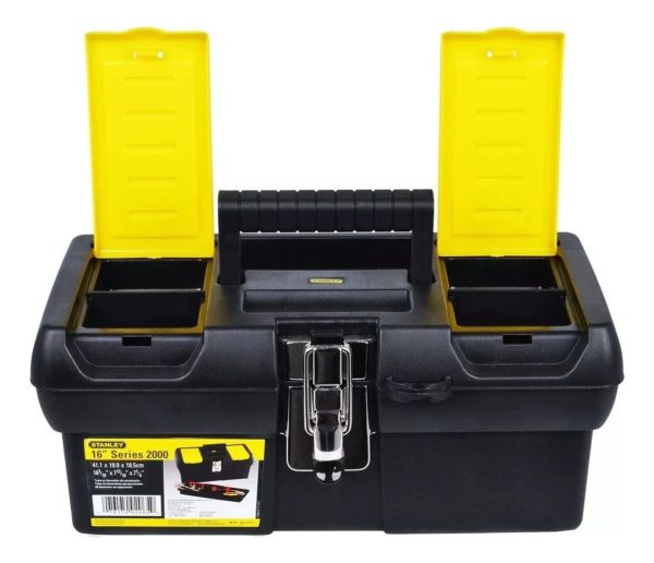 Caja De Herramientas Stanley 16013 Plástico 16 Cierre Metal - Imagen 4