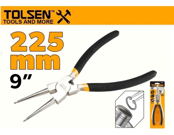 Pinza Seguro Interna 9 PuLG Tolsen 10078 - Imagen 2