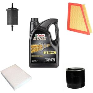 Aceite Castrol 5w40 Sintetico + Filtro Fiat Mobi O Way 5lt