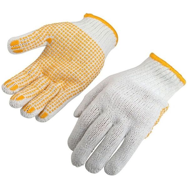 Guantes Trabajo Jardín Polyester Y Algodón Tolsen X 10 Unid.
