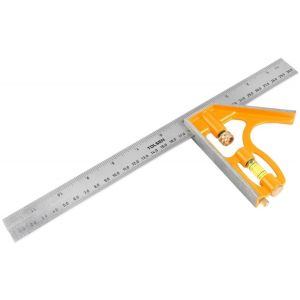 Escuadra Combinada 300 Mm Tolsen Acero/aluminio 35037