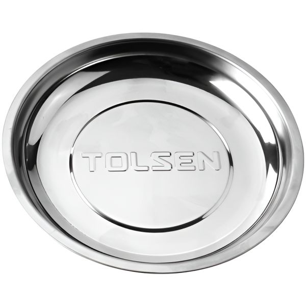 Bandeja Magnética De Trabajo Redonda 15 Cms Tolsen 66030