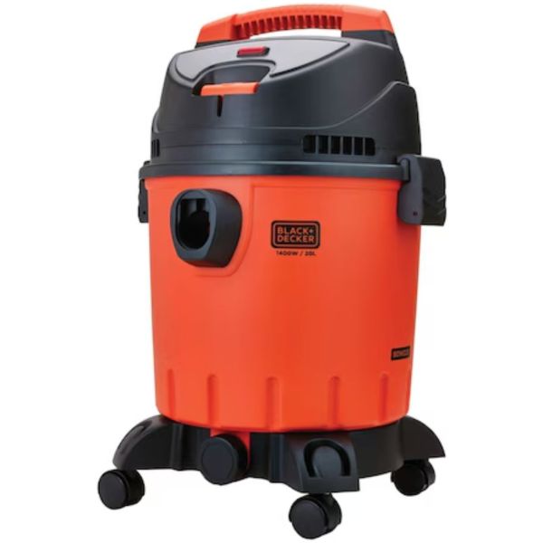 Aspiradora Sopladora Black + Decker 1400w Pvc.polvo-liq.20l