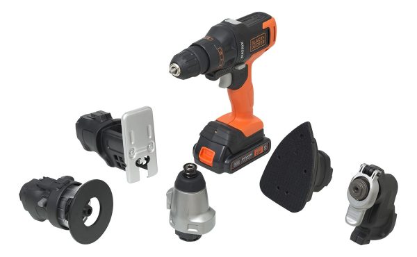 Set De Herramientas Black + Decker 6 En 1 Matrix 20v Litio - Imagen 3