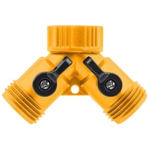 Conector Riego Canilla Doble Acople C/llave Tolsen 57369