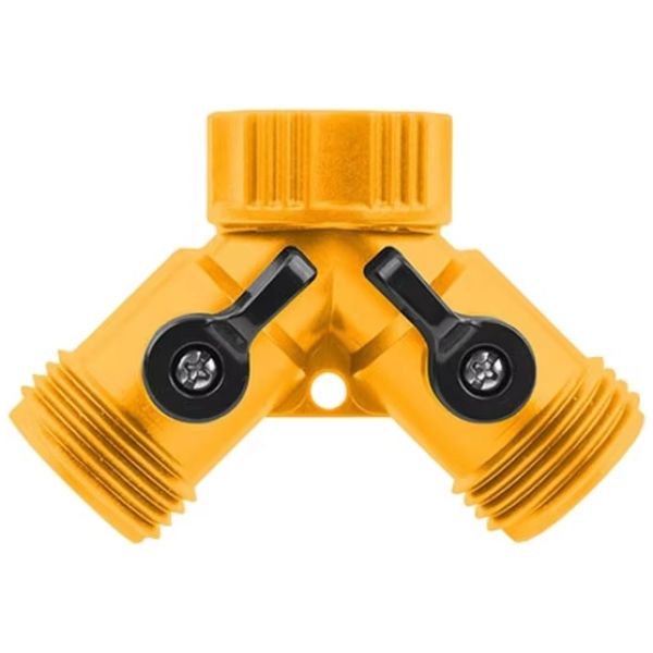 Conector Riego Canilla Doble Acople C/llave Tolsen 57369