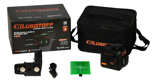 Nivel Láser A Batería 360o Profesional + Bolso + Cable Usb - Imagen 3