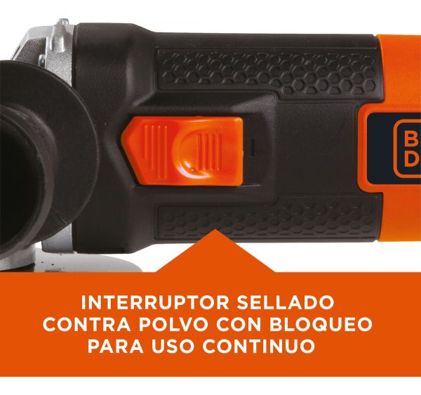 Amoladora Angular Black+decker G720n 820w 115mm 220v - Imagen 3