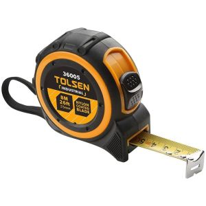 Cinta Métrica /pulgadas Industrial Abs + Trp Tolsen 5m 36004