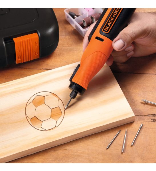 Mini Torno Inalambrico 8v Black + Decker 35 Acces+maleta - Imagen 6