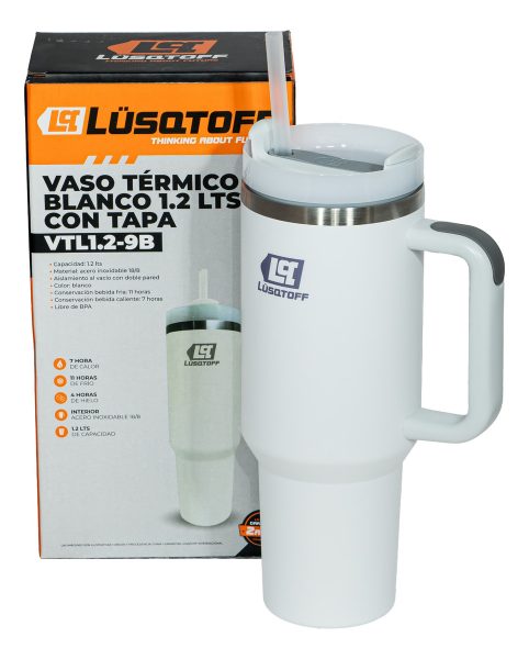 Vaso Térmico Trendy 1.2 Lts. Con Tapa Lusqtoff - Imagen 2