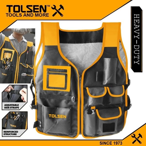 Chaleco P Herramientas Multiuso Tolsen Pro 80130 - Imagen 2