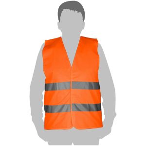 Chaleco Reflectivo Seguridad Naranjabandas Tolsen Xxxl 45113