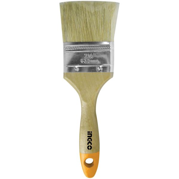 Pincel De Cerda Pura 75mm 3 Pulgadas Ingco Chptb0103