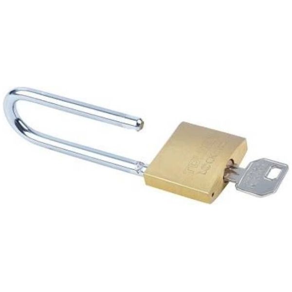 Candado De Bronce Con Arco Largo 40 Mm Tolsen - 55109