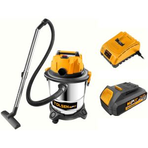 Aspiradora Inalámbrica Tolsen + Batería + Cargador 20 Volt