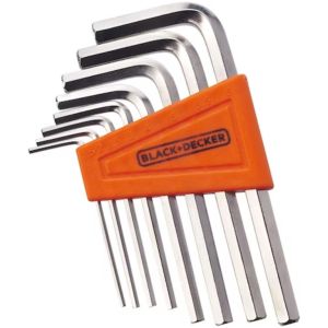 Bl.juego De Llaves Allen Black + Decker 1.5-6mm 8pcs.