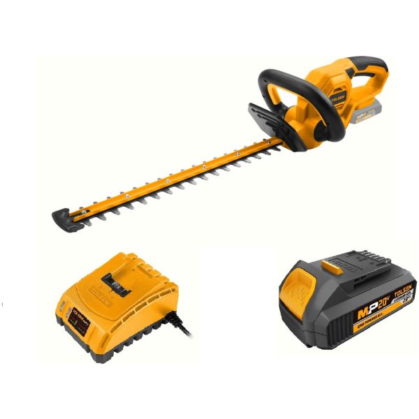 Cortacerco Batería 20 Volt + Batería + Cargador Tolsen
