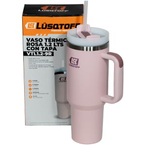 Vaso Térmico Trendy 1.2 Lts. Con Tapa Lusqtoff
