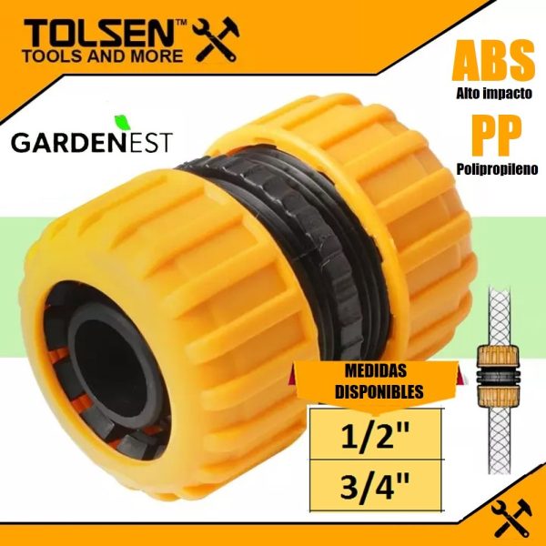 Reparador De Manguera Riego 1/2 Tolsen 57118 - Imagen 2