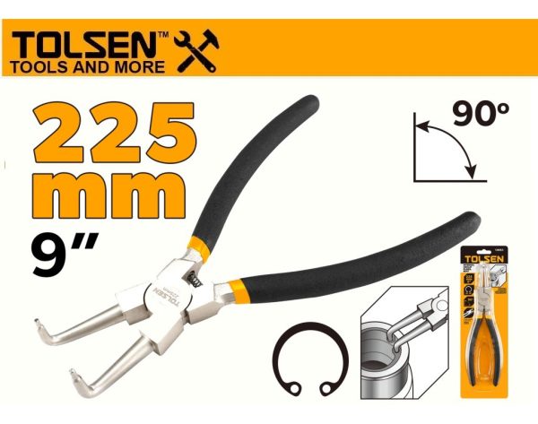 Pinza Seguro Interna Cueva 9 PuLG Tolsen 10083 - Imagen 2