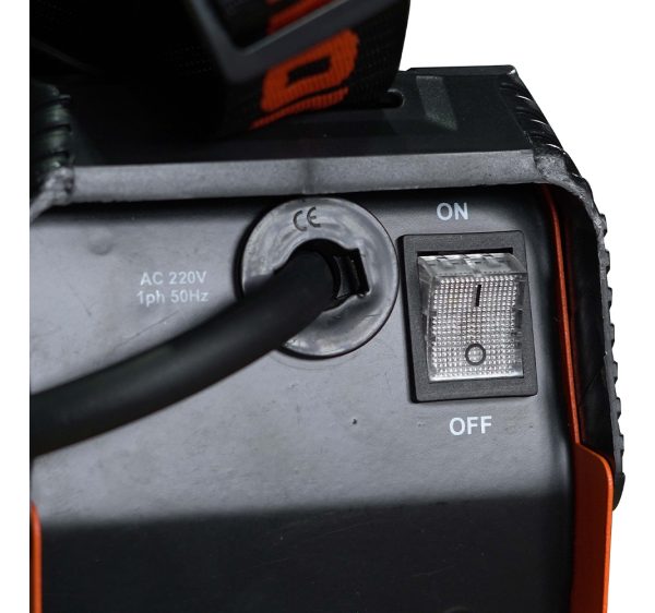 Soldadora Inverter Lüsqtoff Mega Iron 100 +máscara+escuadras - Imagen 2