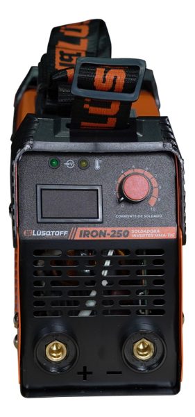 Soldadora Inverter Lüsqtoff Mega Iron 100 +máscara+escuadras - Imagen 4