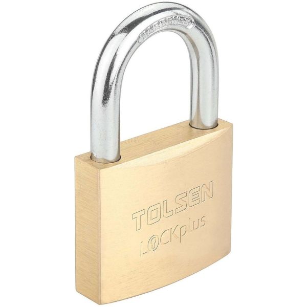 Candado Bronce Y Acero Reforzado Tolsen 40mm 55114