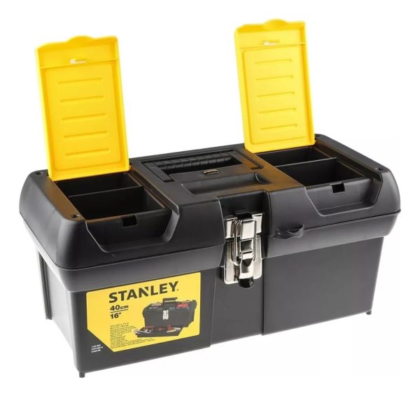 Caja De Herramientas Stanley 16013 Plástico 16 Cierre Metal - Imagen 3