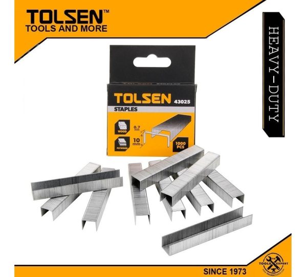 Caja Grapas P/ Engrapadora Profesional Tolsen 1,2x8mm 43028 - Imagen 2
